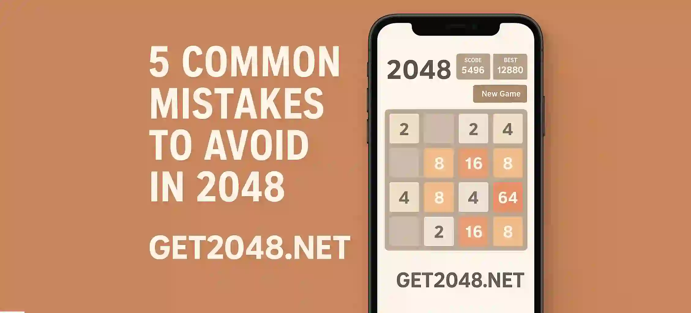 5 Common Mistakes to Avoid in 2048