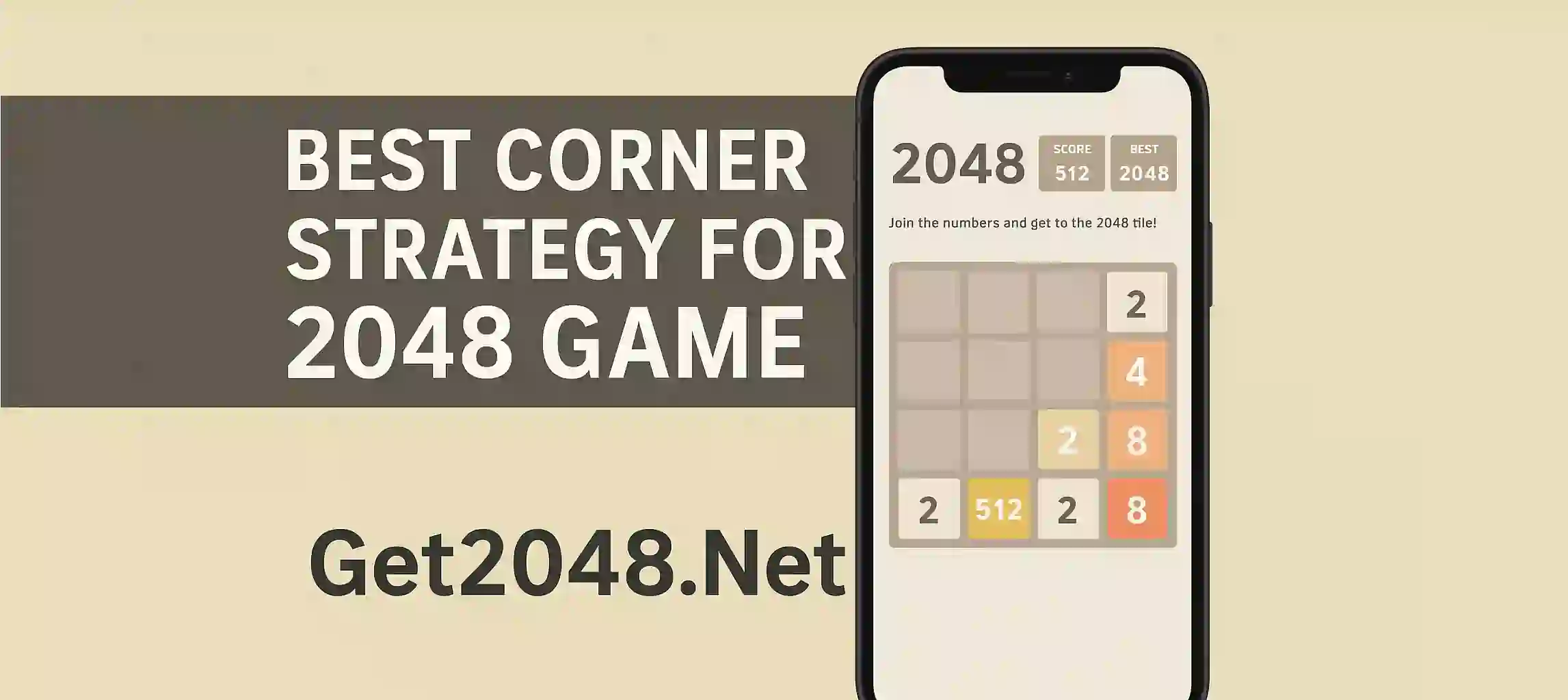 Best Corner Strategy for 2048 Game