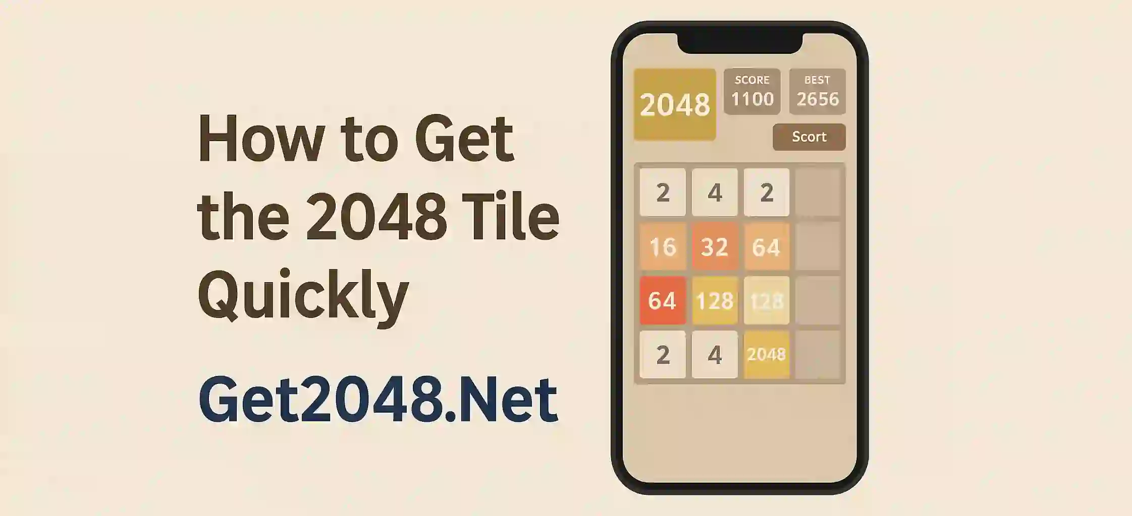 How to Get the 2048 Tile Quickly