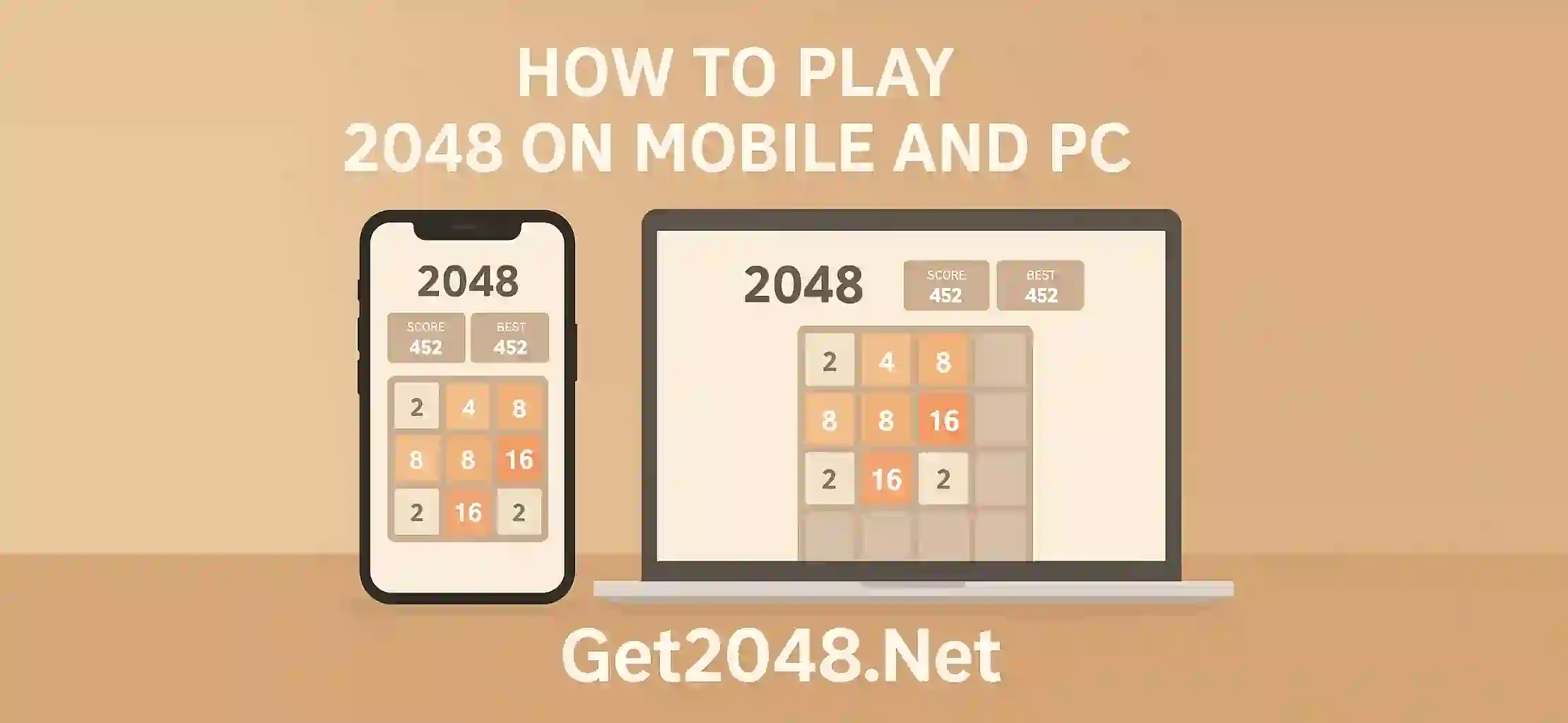 How to Play 2048 on Mobile and PC